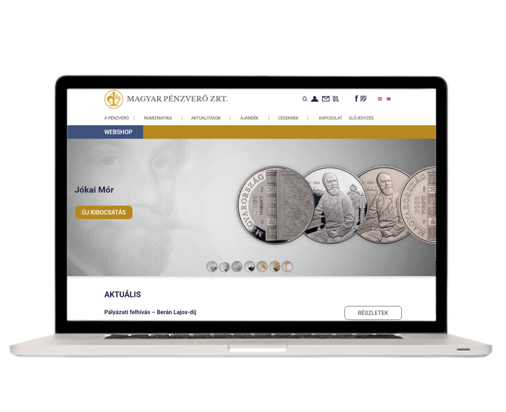Weboldal referencia monitoron